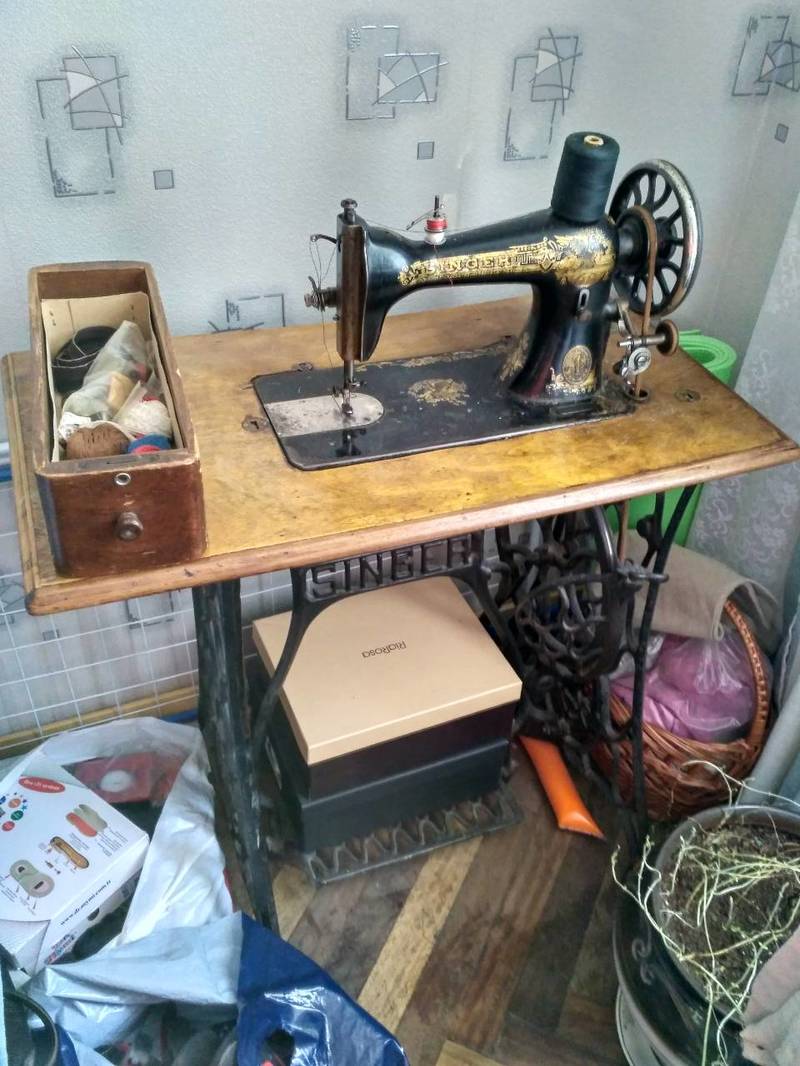 Способы продажи старых швейных машинок