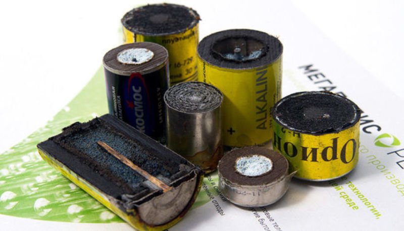 Правила утилизации батареек